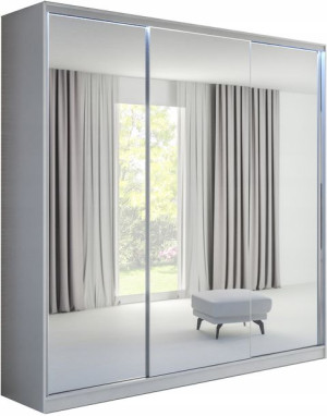 Szafa Wersso 220 X 250 3d - Lustro P - Producent!