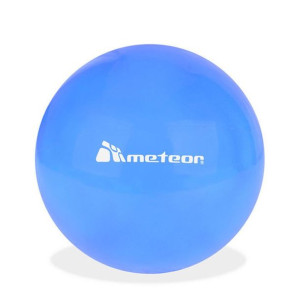 Piłka gumowa meteor funny 20cm niebieska 31164