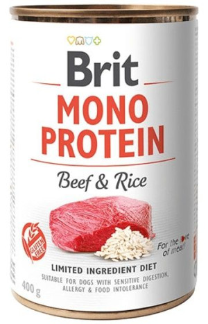 Brit Mono Protein Beef & Rice 400 g