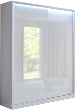 Szafa Melissa 170 X 250 Lacobel - Biała