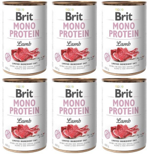 Brit Mono Protein Lamb 6 x 400 g