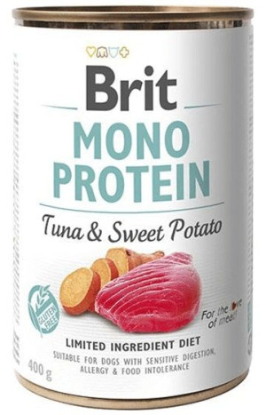 Brit Mono Protein Tuna & Potato 400 g