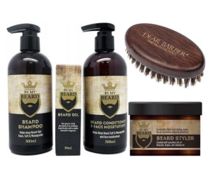 Zestaw Do Brody By My Beard x 4 + Szczotka z Dzika  GRATIS
