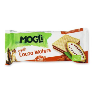 Wafelek z kremem kakaowym BIO 15 g Mogli