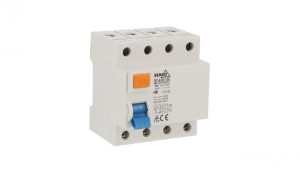 Wyłącznik różnicowoprądowy AC 4P 63A 100mA A05-N7-4-63-100