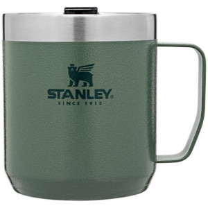 Kubek kempingowy z pokrywką Stanley Classic 350 ml - zielony