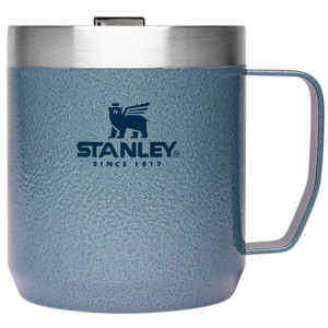 Kubek kempingowy z pokrywką Stanley Classic 350 ml - niebieski