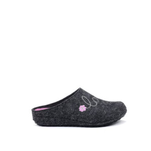 Damskie kapcie szare Panto fino KK267027 - Rozmiar: 41