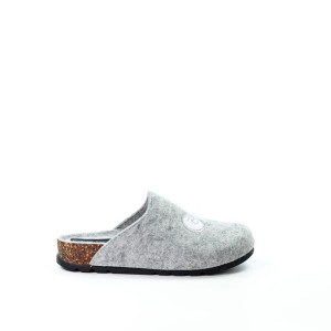 Damskie kapcie szare Panto fino KK267057 - Rozmiar: 37