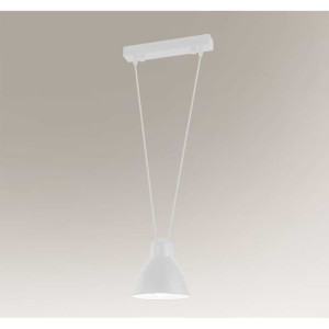 Lampa wisząca loft Masami biała 7949 - Shilo