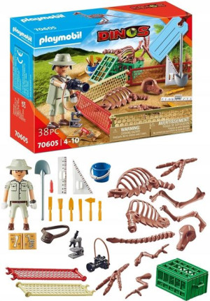 Playmobil 70605 Paleontolog Zestaw Upominkowy