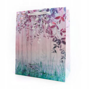 Torebka Na Prezenty Kwiaty 26x32cm Różne Wzory
