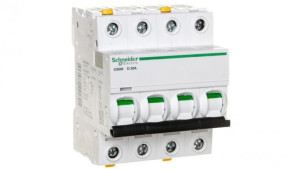 Wyłącznik nadprądowy 4P D 20A 6kA AC iC60N-D20-4 A9F05420