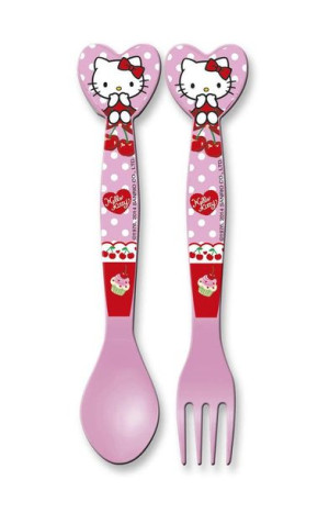 Sztućce Dla Dzieci Hello Kitty 2Szt