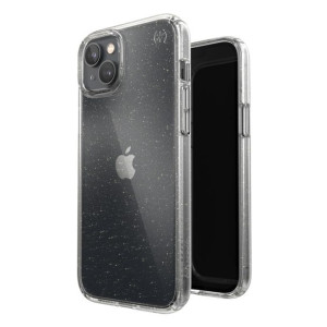 Speck Presidio Perfect-Clear with Glitter - Etui iPhone 14 Plus z powłoką M
