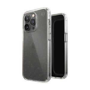 Speck Presidio Perfect-Clear with Glitter - Etui iPhone 14 Pro z powłoką MI