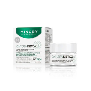 MINCER PHARMA_Oxygen Detox ochronny krem-tarcza na dzień SPF20 No.1501 50ml