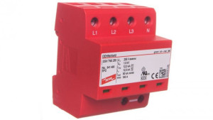Ogranicznik przepięć B+C Typ 1+2 4P 12,5kA/50kA 1,5kV DEHNshield TNS 255