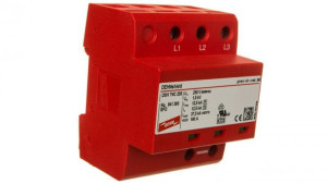 Ogranicznik przepięć B+C Typ 1+2 3P 12,5/37,5kA 1,5kV DEHNshield TNC 255