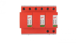 Ogranicznik przepięć B+C Typ 1+2 3P 25/75kA 1,5kV DEHNventil M TNC 255 9513