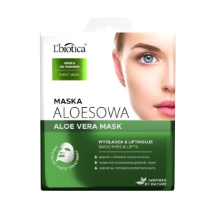 L'BIOTICA_Aloe Vera Mask aloesowa maska oczyszczająco-regenerująca