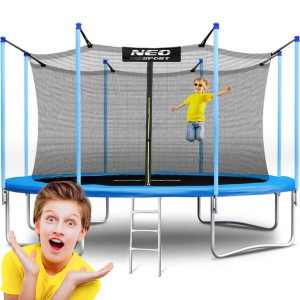 Trampolina ogrodowa dla dzieci 15ft/465cm z drabinką Neo-Sport