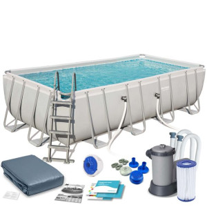 Basen ogrodowy stelażowy 549 x 274 x 122 cm 12w1 Bestway 56465