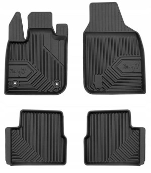 Dywaniki Gumowe Fiat 500e 2 Od 2020- Korytka 77
