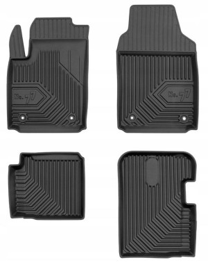 Dywaniki Gumowe Fiat 500 Hybrid Od 2020- Korytka 7