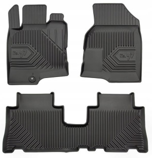 Dywaniki Gumowe Chevrolet Captiva 2006- Korytka 77