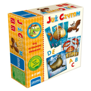 Granna Gra Edukacyjna Już Czytam Nauka Czytania