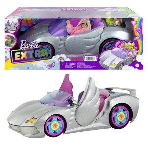 Barbie Samochód Dla Lalki Kabriolet + Akcesoria