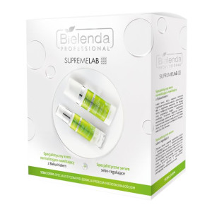 Bielenda Supremelab Sebio Derm Zestaw Krem + Serum