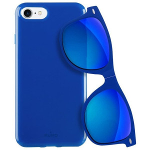 PURO Sunny Kit - Zestaw etui iPhone SE 2020 / 8 / 7 + składane okulary