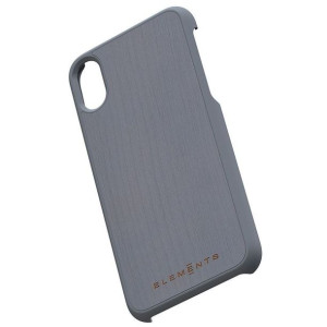 Nordic Elements Original Gefion - Drewniane etui iPhone Xs / X (Mid Grey)