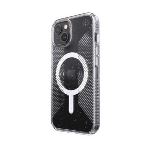 Speck Presidio Perfect-Clear with Glitter+Grips+MagSafe-Etui iPhone13