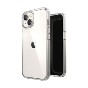 Speck Presidio Perfect-Clear - Etui iPhone 14 z powłoką MICROBAN (Clear)