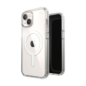 Speck Presidio Perfect-Clear + MagSafe - Etui iPhone 14 z powłoką MICROBAN