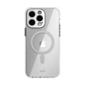 Moshi iGlaze MagSafe - Etui iPhone 14 Pro Max (Luna Silver)