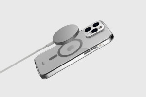 Moshi iGlaze MagSafe - Etui iPhone 14 Pro (Sunset Gold)