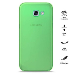 PURO 0.3 Nude - Etui Samsung Galaxy A3 (2017) (Fluo Green)