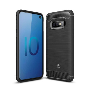 Crong Soft Armour Cover - Etui Samsung Galaxy S10e (czarny)