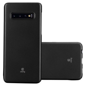 Crong Smooth Skin - Etui Samsung Galaxy S10+ (czarny)