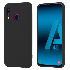 Crong Color Cover - Etui Samsung Galaxy A40 (czarny)