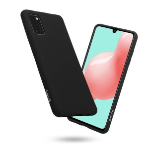 Crong Color Cover - Etui Samsung Galaxy A41 (czarny)
