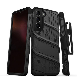 ZIZO BOLT Series - Pancerne etui Samsung Galaxy S22 ze szkłem 9H + uchwyt