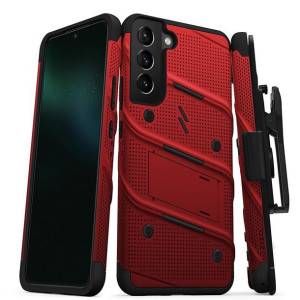 ZIZO BOLT Series - Pancerne etui Samsung Galaxy S22+ ze szkłem 9H + uchwyt