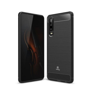Crong Soft Armour Cover - Etui Huawei P30 (czarny)