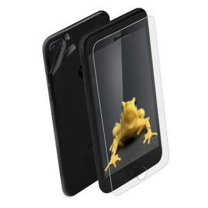 Wrapsol Hybrid - Hartowane szkło ochronne 9H+folia na obudowę do iPhone 7+