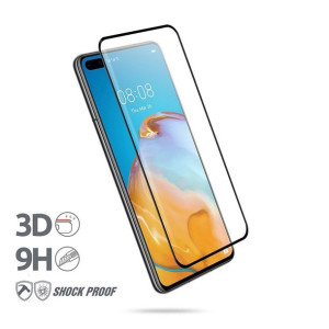 Szkło hartowane 9H na cały ekran Huawei P40 + ramka instalacyjna